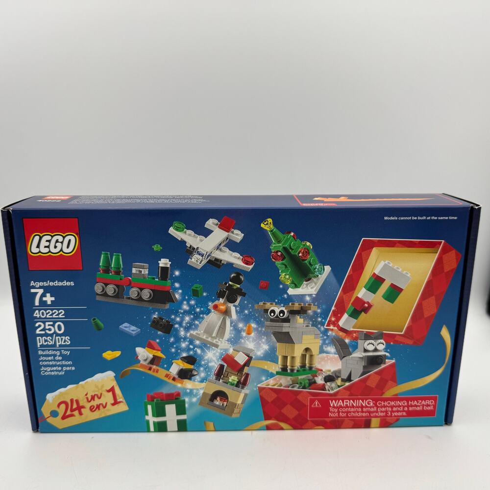 LEGO 40222 24-in-1 Holiday Set Christmas Countdown 250pcs New Sealed
